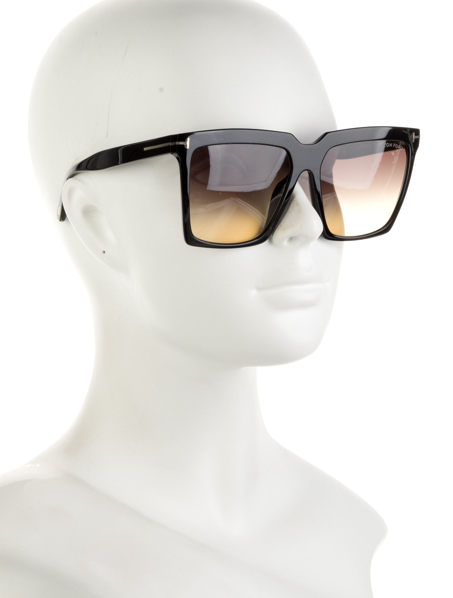 Tom Ford Square Gradient Sunglasses